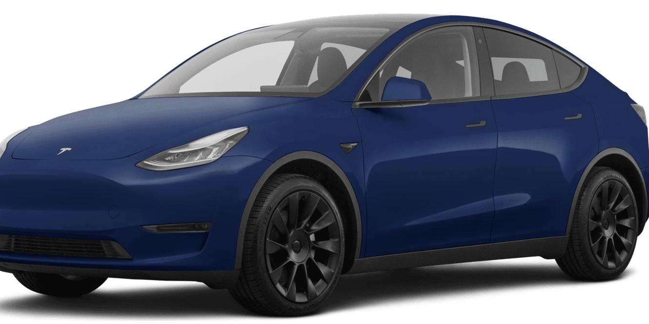 TESLA MODEL Y 2021 5YJYGDEE2MF277055 image